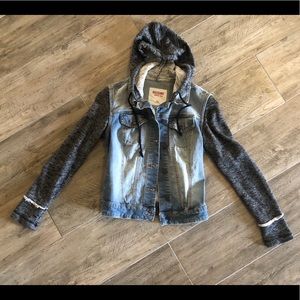 Mossimo Women’s XS denim hoodie